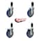 Service Caster Regency Work Table Caster Replacement Set REG-EXTTL20S514-PPUB-BLUE-112-2-S-2 - alternate 2